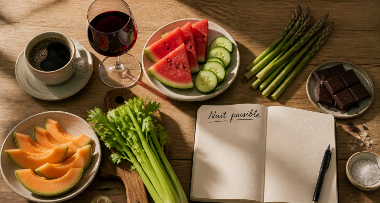 aliments diurétiques à éviter le soir