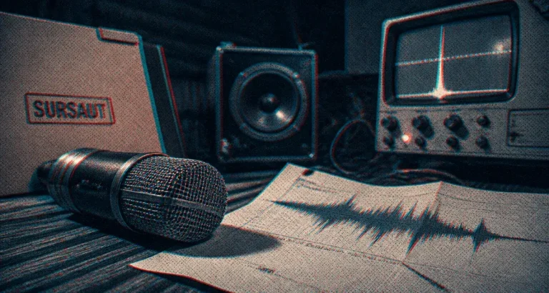 Bruit qui fait sursauter : micro studio et impulsion audio
