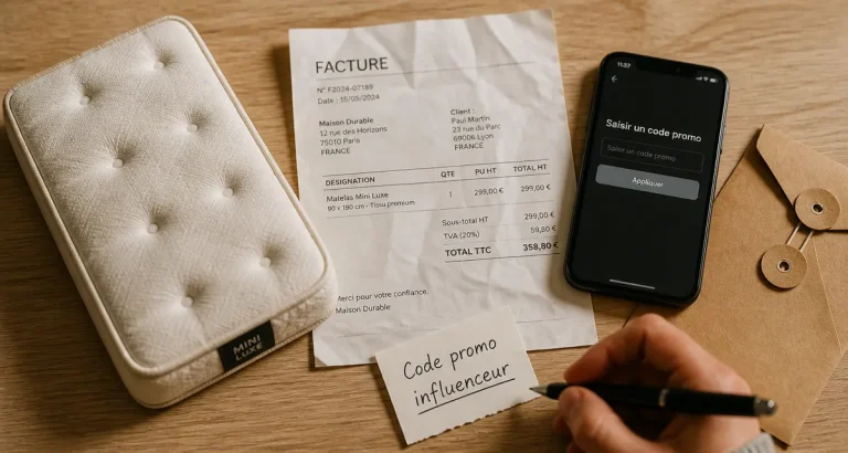 Emma Matelas code promo influenceur : “Saisir un code promo”