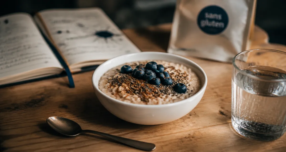 Flocon d'avoine et intestin irritable : porridge calme au bol