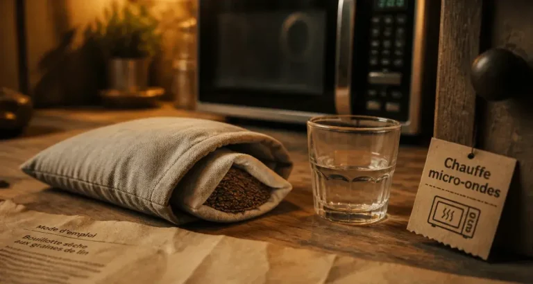 Peut-on mettre une bouillotte au micro-ondes : verre d’eau et précautions anti-incendie