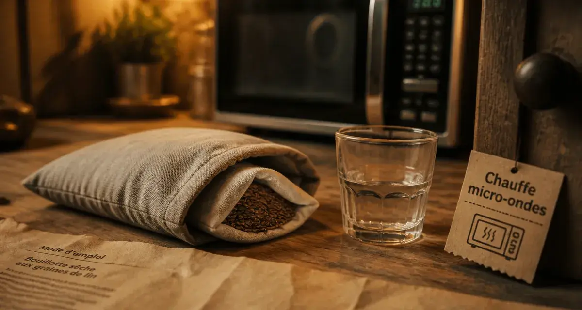 Peut-on mettre une bouillotte au micro-ondes : verre d’eau et précautions anti-incendie