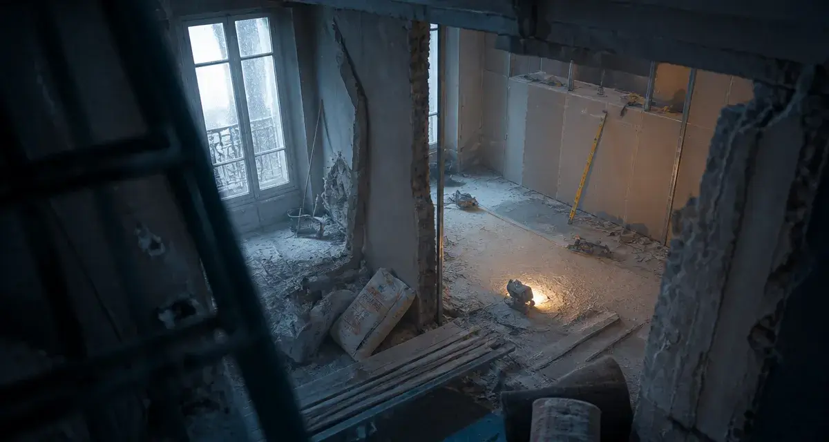 Rêver de maison en travaux : chantier et rénovation intérieure