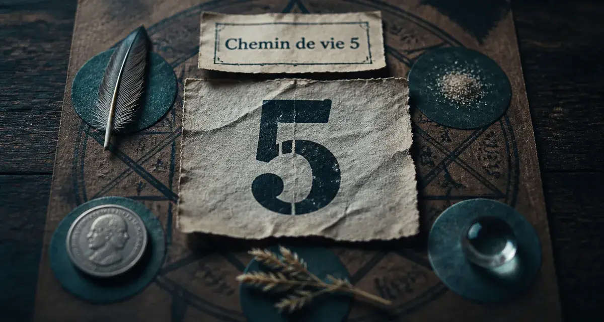 Signification du chiffre 5 : liberté, mouvement, équilibre