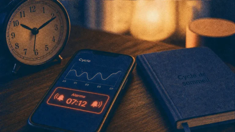 Application sommeil : suivi des cycles et réveil intelligent sur smartphone
