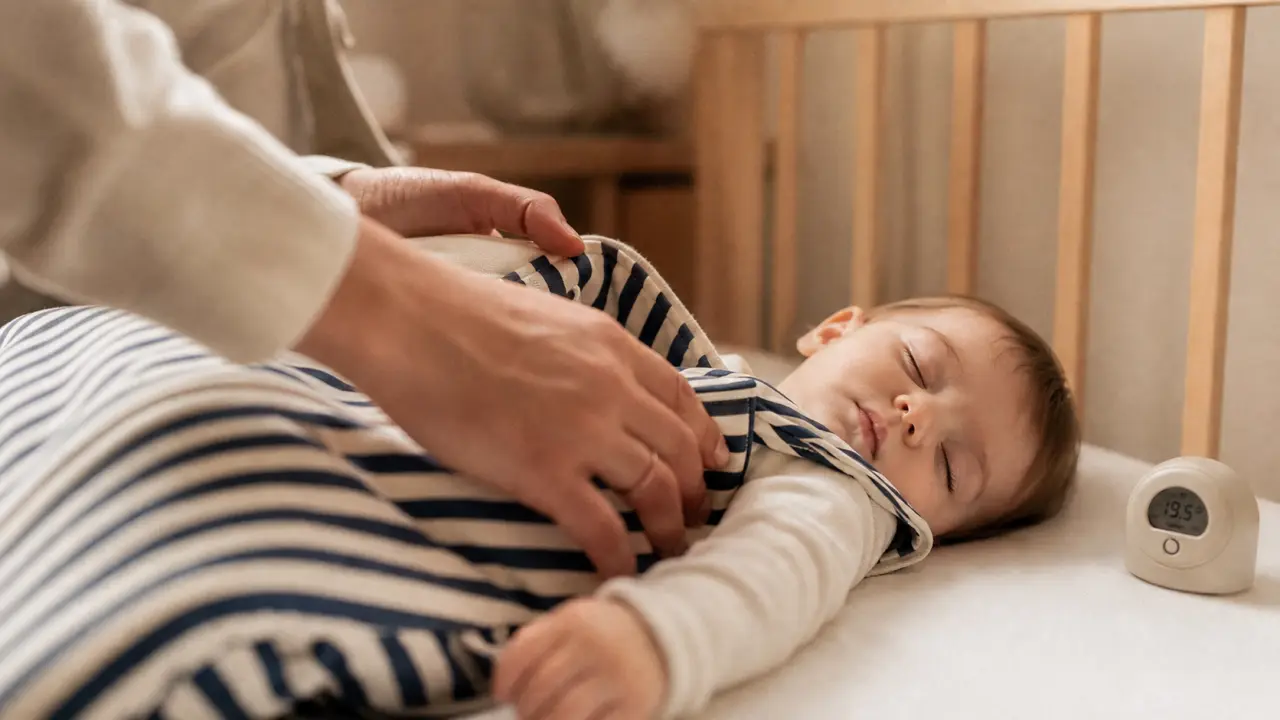 Couvrir bébé la nuit : gigoteuse pour 18 à 20 °C et TOG