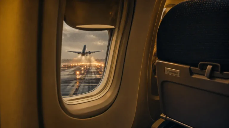 Rêver de prendre l avion : avion au décollage, transition de vie