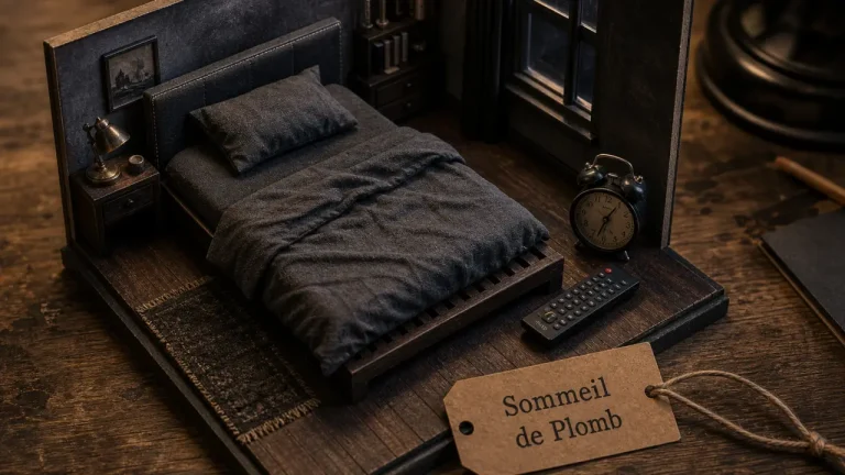 Sommeil de plomb : literie et sens du sommeil de plomb