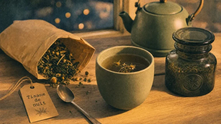 Tisane nuit : tasse d’herbes de nuit pour dormir