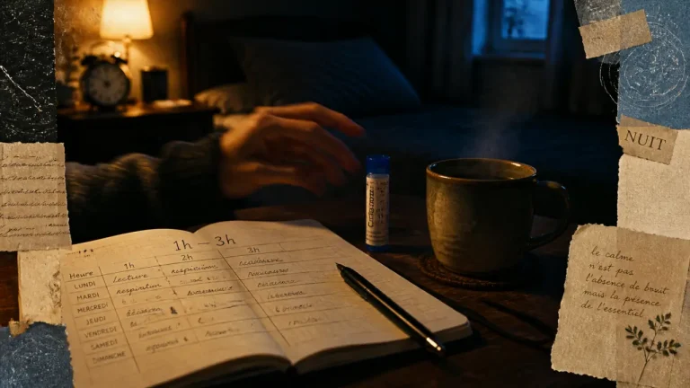 Homeopathie sommeil anxiete : remèdes pour endormissement, réveils, ruminations