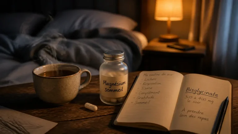 Magnésium sommeil profond : bisglycinate ou L-thréonate, gélules et tisane