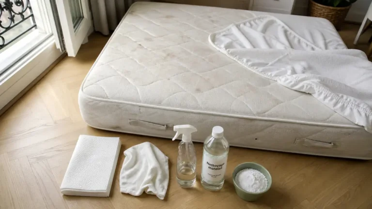 Matelas nettoyage : détacher sans détremper, sécher sans risque