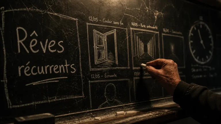 Rêves récurrents : stress et trauma, porte ouverte sur un couloir