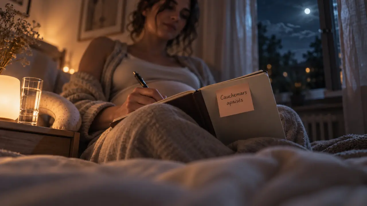 Cauchemars grossesse, chambre calme et apaisée la nuit