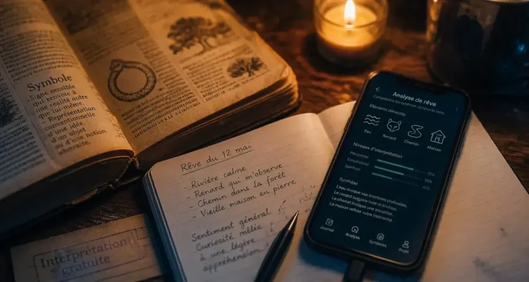 interpretation gratuite reves, dictionnaire symboles, carnet de rêve et analyse