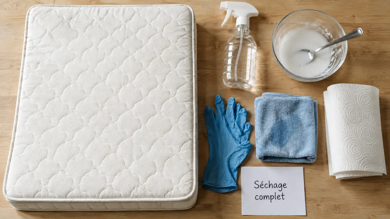 Nettoyage matelas : bicarbonate et vapeur pour enlever les auréoles